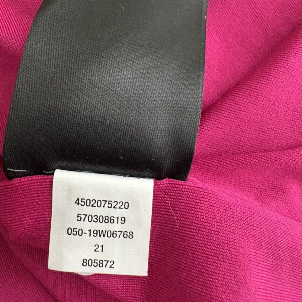 2/$30 White House Black Market Sleeveless MJ Woven w/ Overlay Pomegranate #9947 - Picture 6 of 9